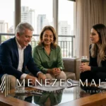 Família reunida planejando a doação com reserva de usufruto de seus bens em São Paulo.
